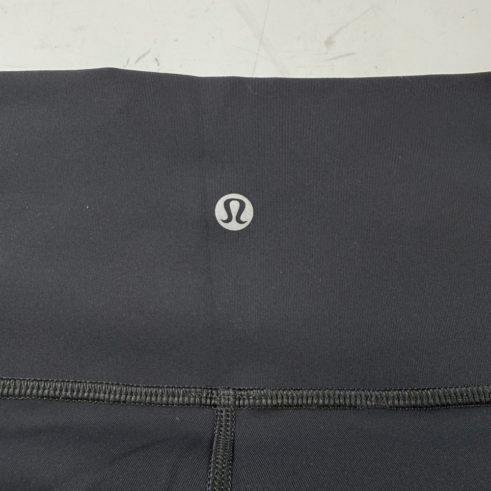 Lululemon Wunder Under High Rise‎ Mix & Mesh 28" Melanite Leggings Size 6 - Picture 3 of 8